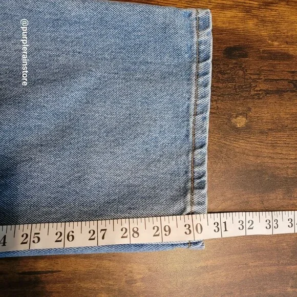 Vtg Levi's Jeans 48x30 Measures 46x30 Relaxed 540 Orange Tab Medium Light Wash